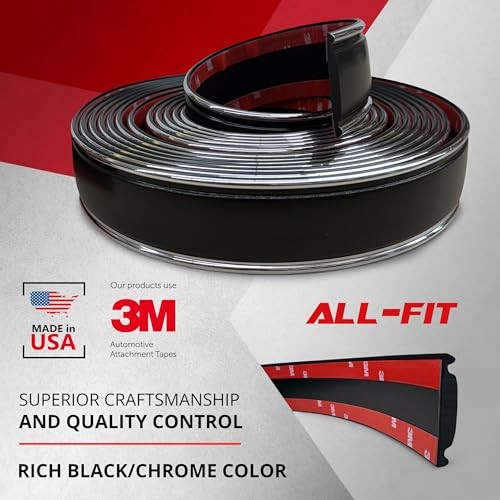 Replacement SB – Square Body Side Molding Trim – Black (73-87)