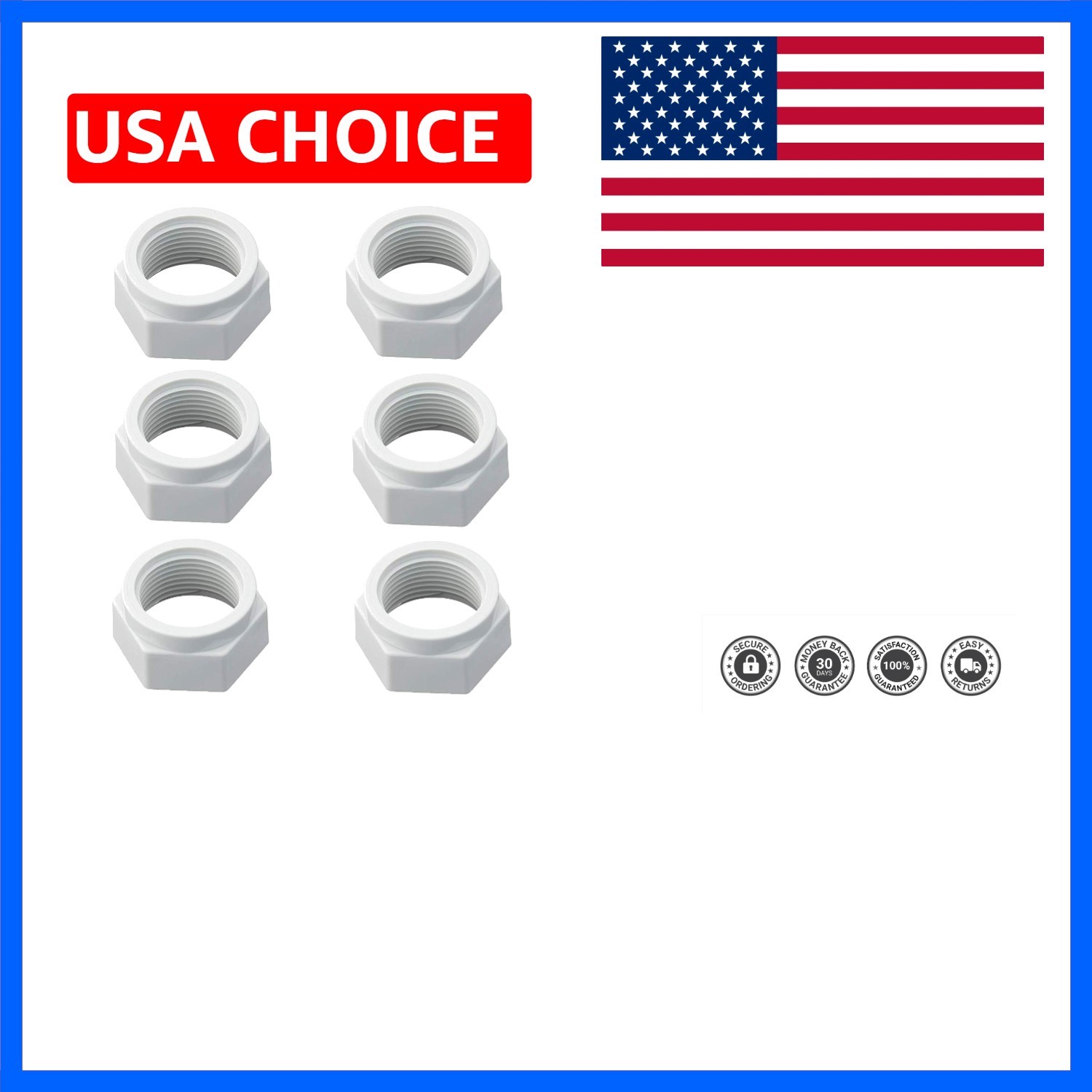 Pool Cleaner Feed Hose Mender Nut ED15 Replacement for Pentair Kreepy Krauly …
