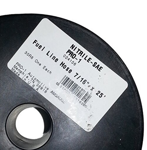 PRO 1 Fuel Line Hose 7/16 Inch Inside Diameter x 25 Feet NRB/PVCC