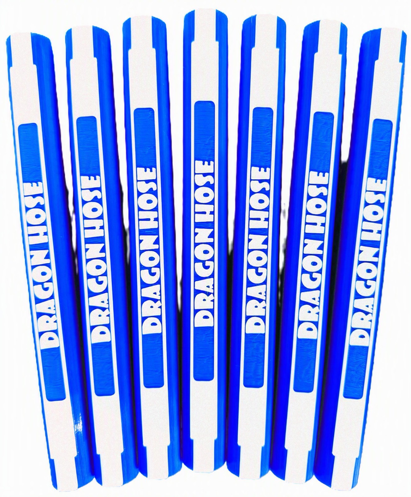 Pool Cleaner Hose Anti-Tangle Snap-On Stabilizers for 0.75&Prime; OD (7PK- Ocean Blue)