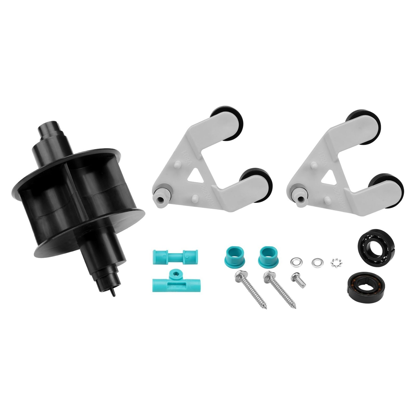 Universal Pool Vacuum A-Frame Turbine Kit, Compatible with Hayward Aquabug & Mor