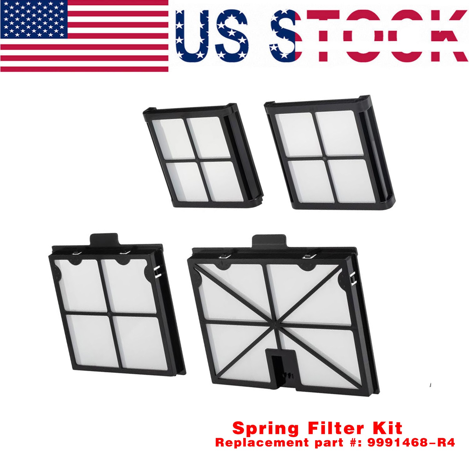 Fine Filter Panels Replacement Part for Dolphin Encore, Solo,Proteus DX3,Cayman