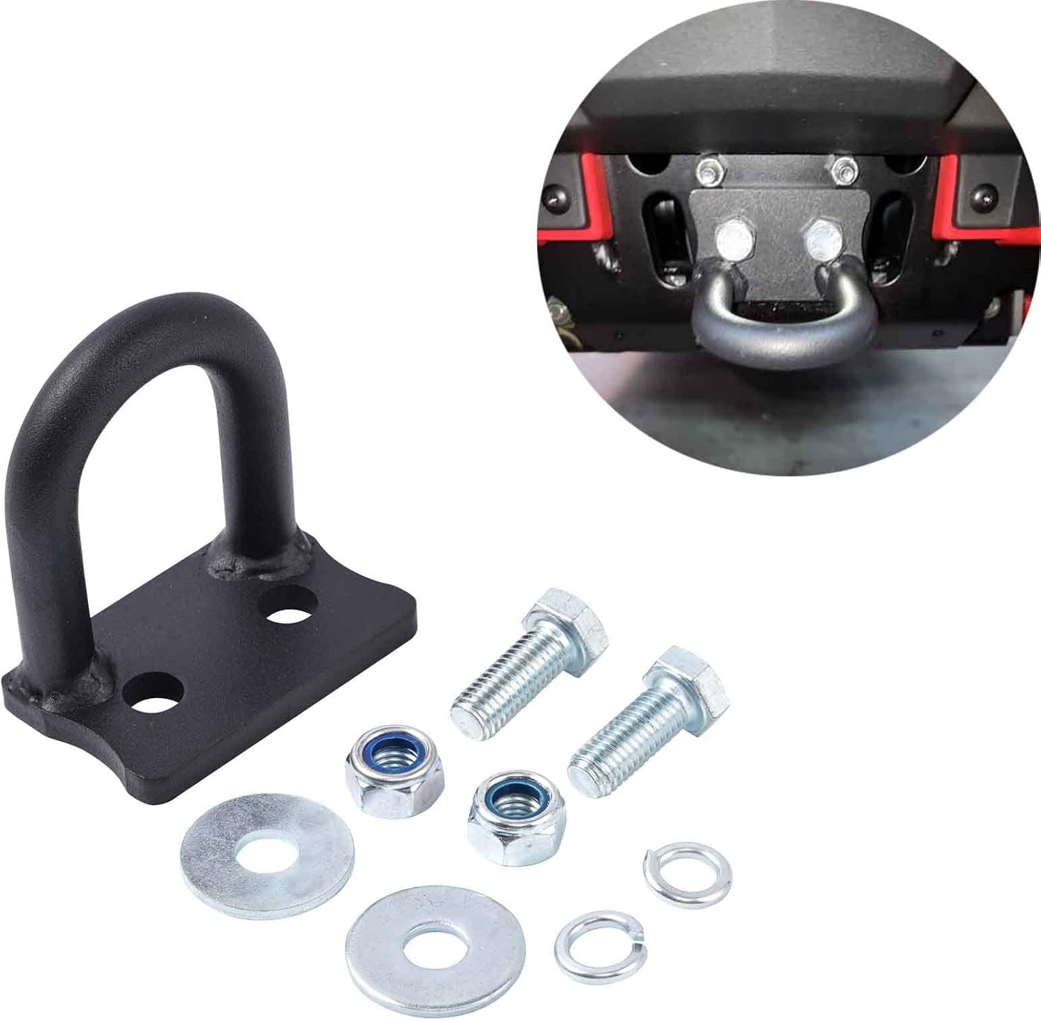Front Tow Hook Tow Loop Compatible with Polaris RZR 900S 1000S 1000XP General ?