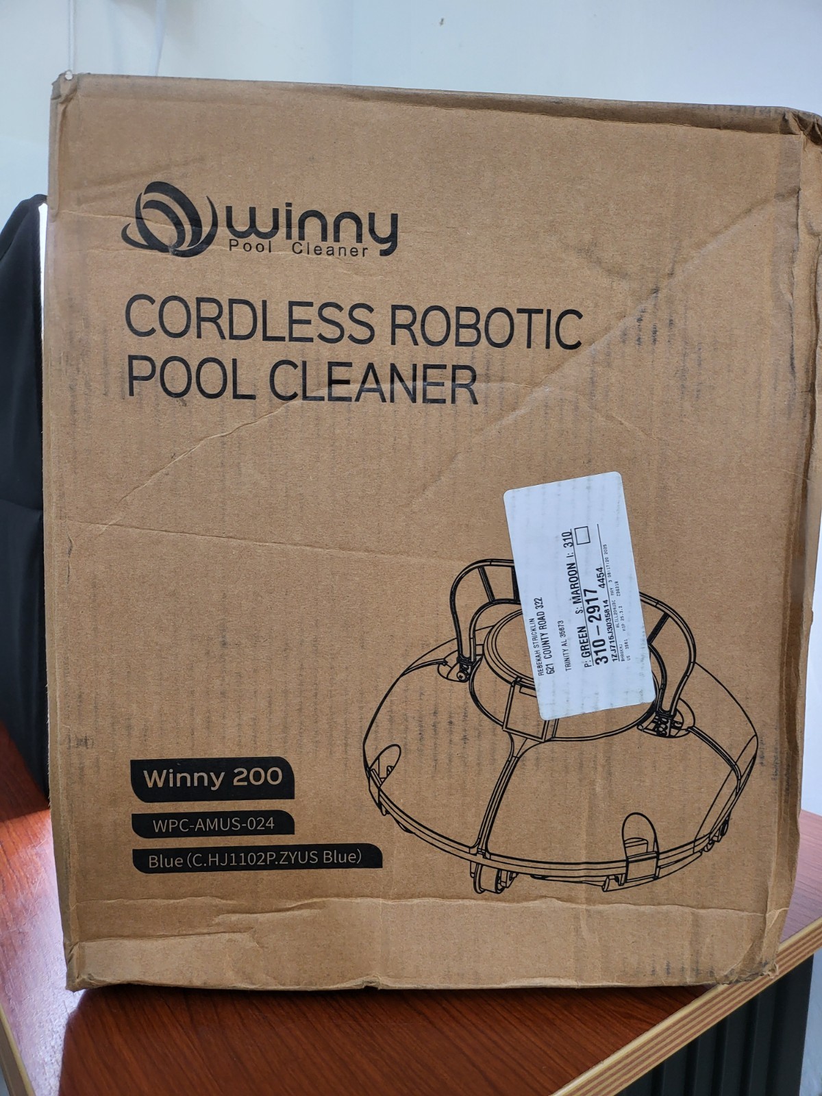 Winny 200nCordless Robotic Pool Cleaner