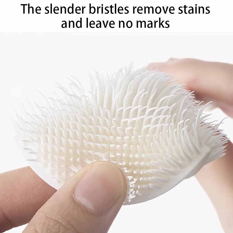 Bendable Cleaning Brush Cup Scrubber Glass Cleaner Kitchen Long Handle Brush