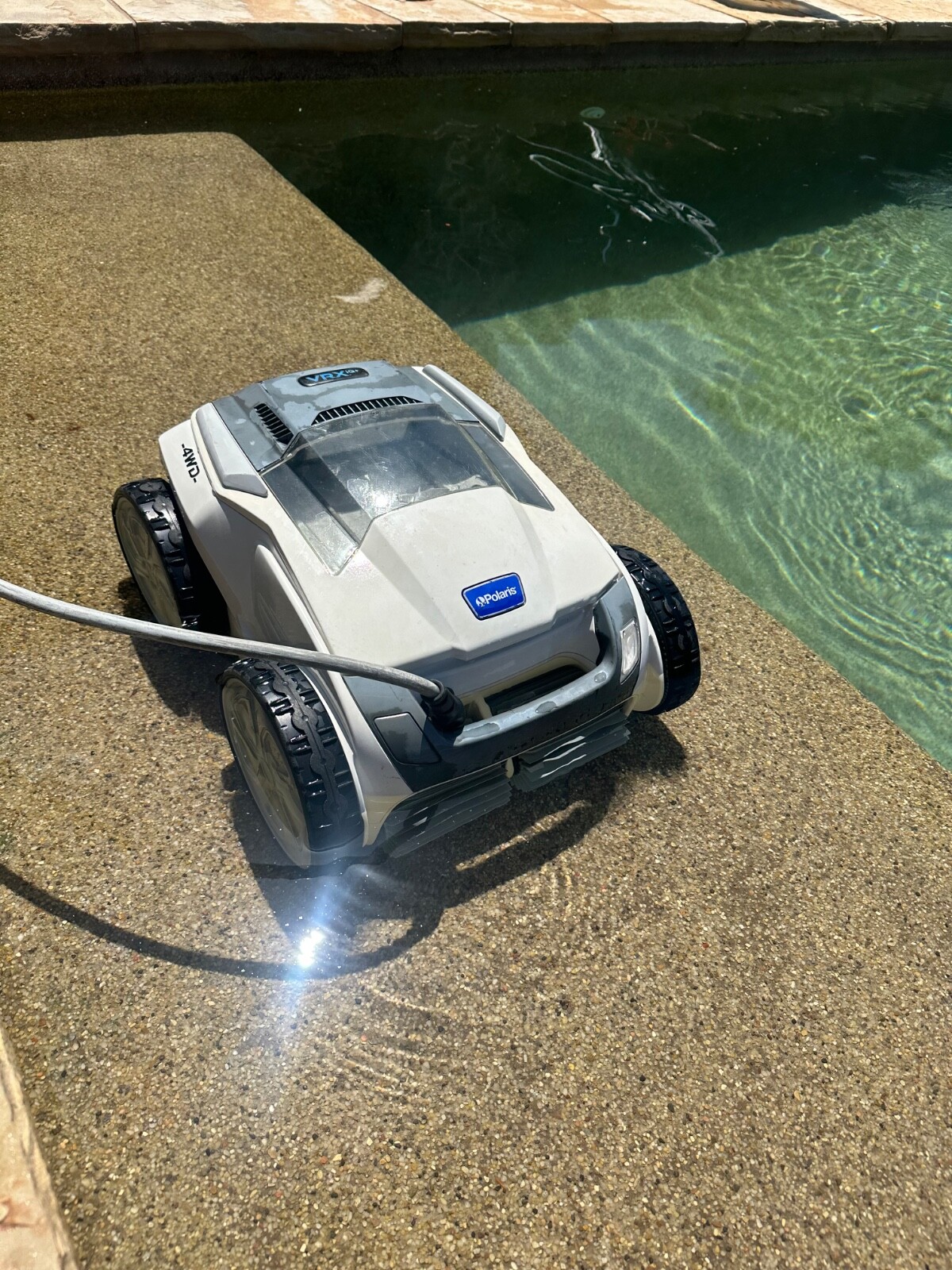 2 Pool Cleaners: Polaris VRX IQ+ robotic pool sweeps