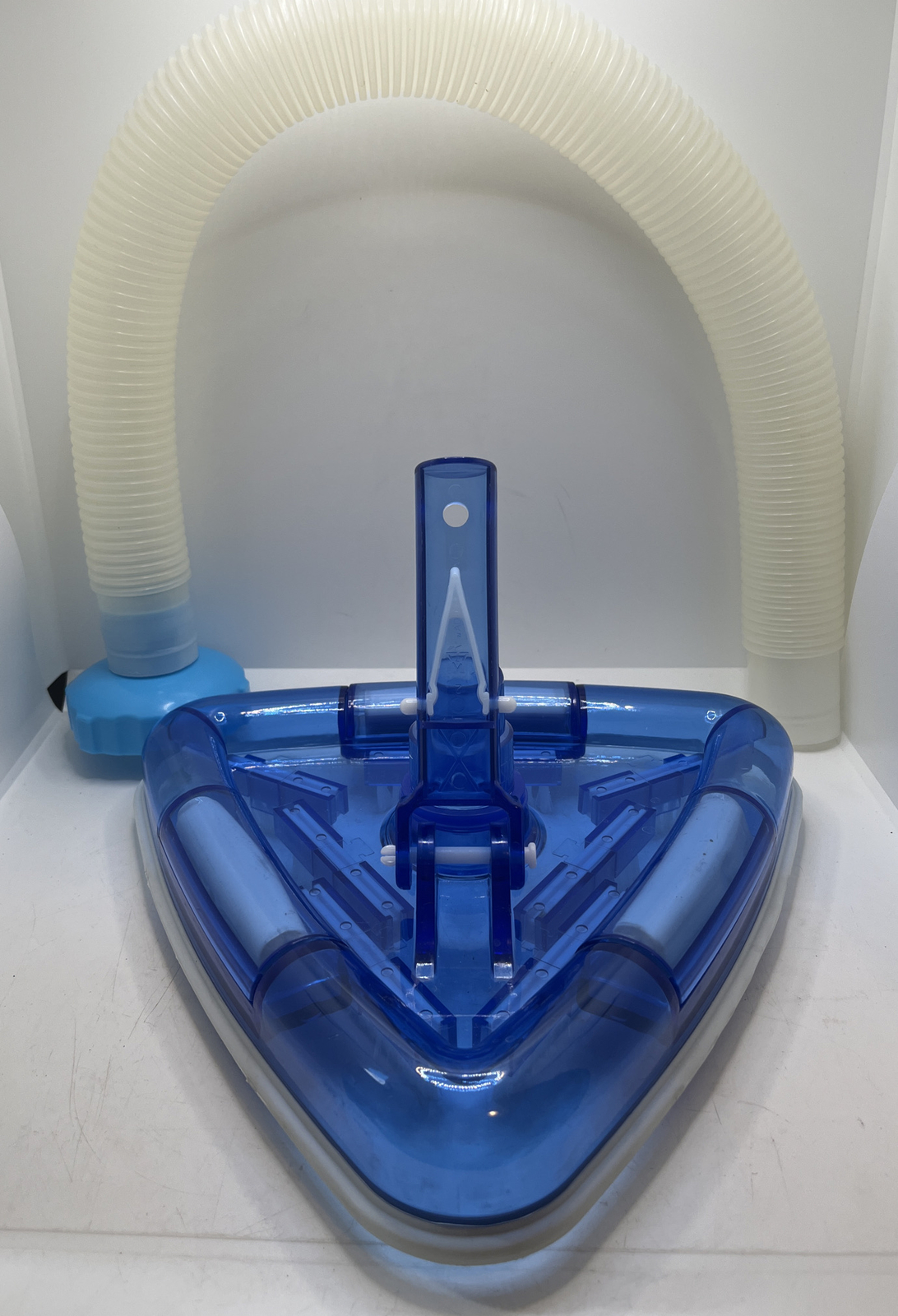 Triangle Weighted Pool & Spa Vacuum Head 11&Prime; Wide Pool Cleaning Brush Head