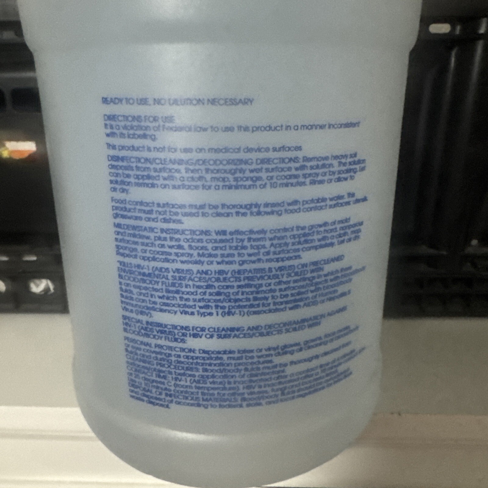 YEAHBABY SPA SLIPPER CLEANER ~ 1 GALLON READY TO USE ~ FREE SHIPPING