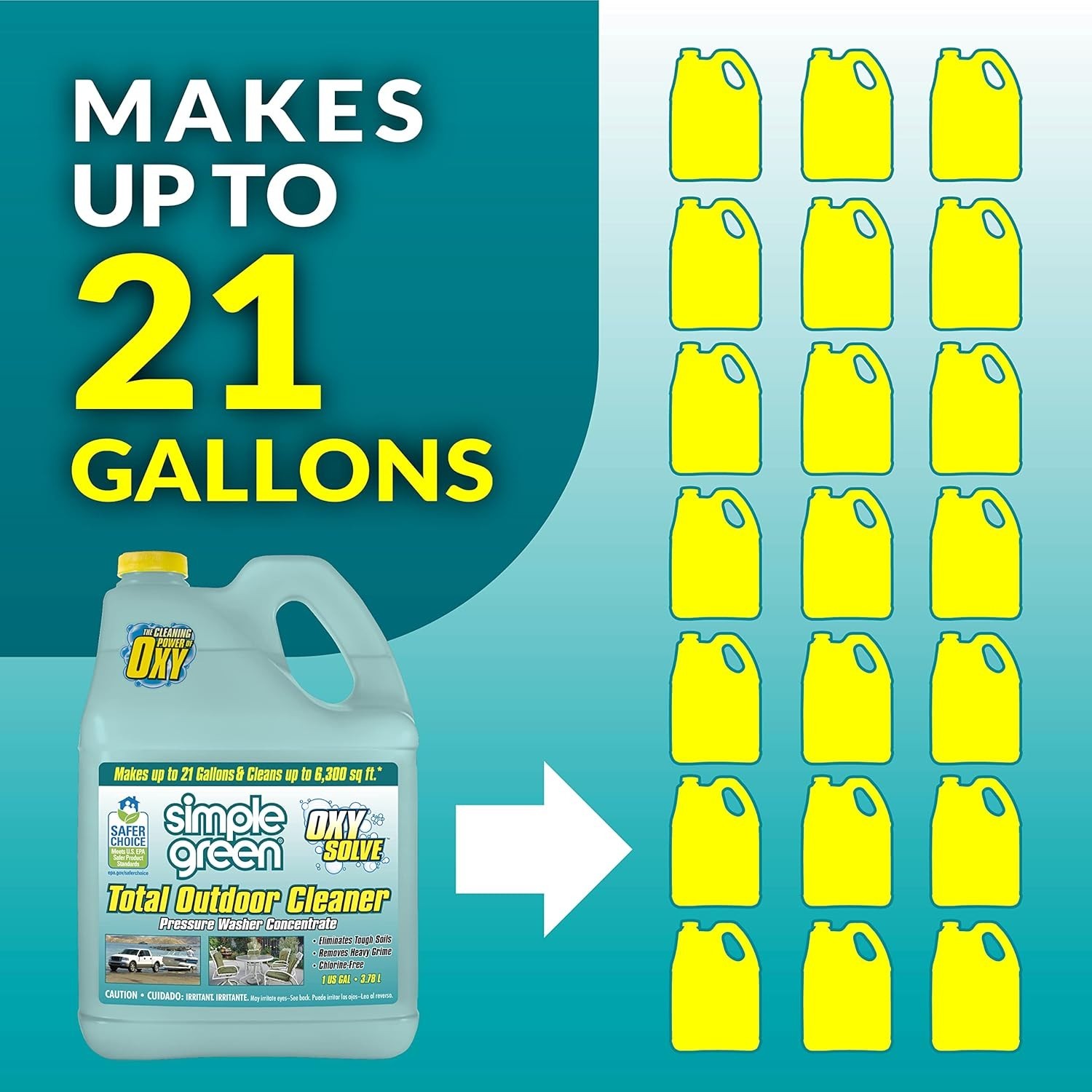 Total Outdoor Cleaner Concentrate – 6,400 sq. ft.