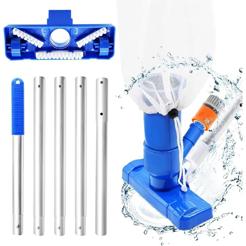 Upgraded Handheld Pool Vacuum for above Ground Pool – Swimming Pool Jet Cleaner