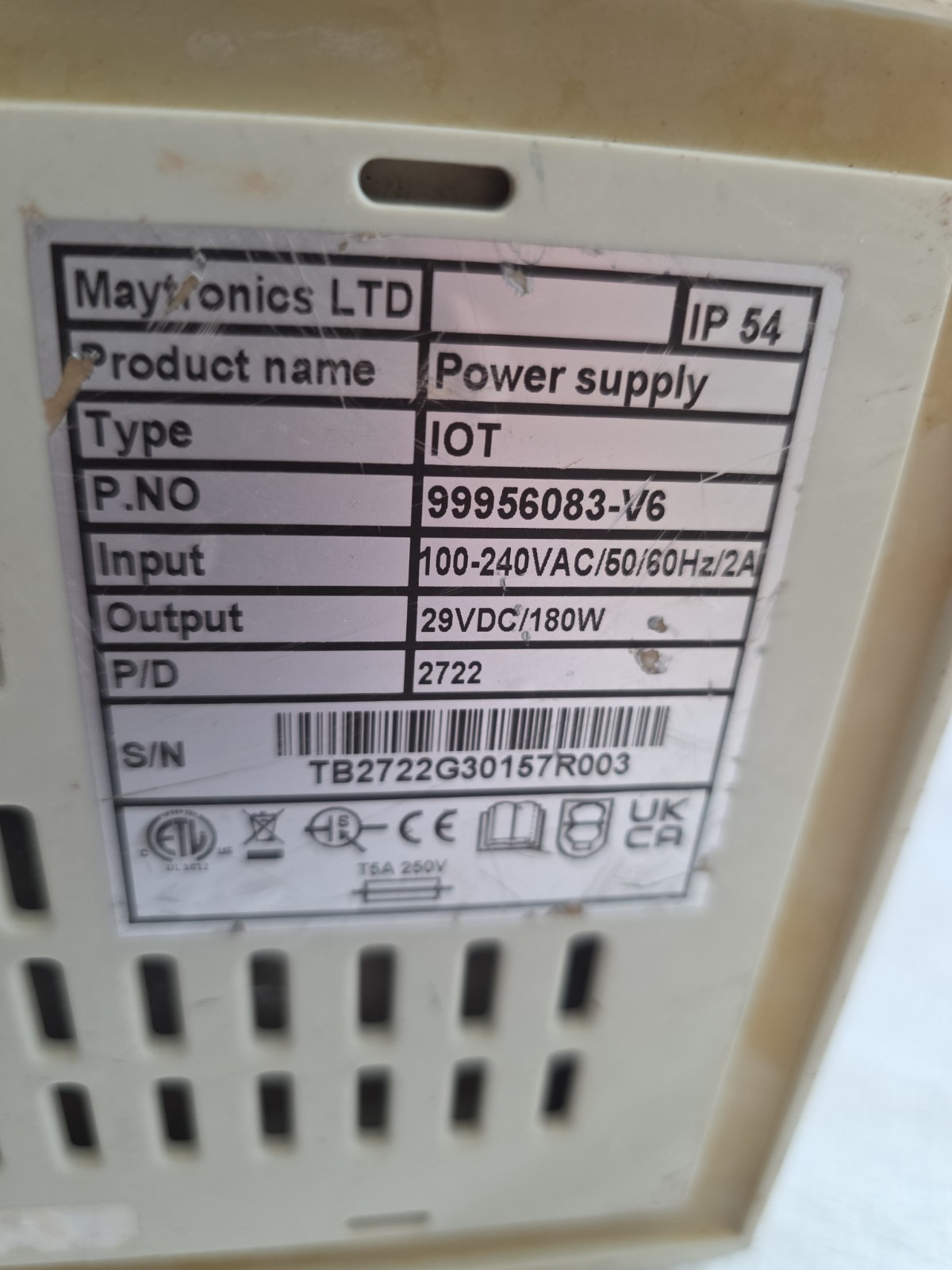 Dolphin Maytronics OEM Power Supply 99956083‑V6 Wi‑Fi CC Plus Parts Or Repair