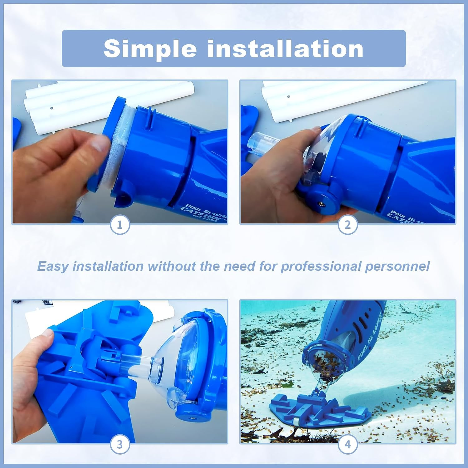 P30X022XF PBW022XF X-treme Multilayer Filter Bag for Handheld Pool Vacuums, C…