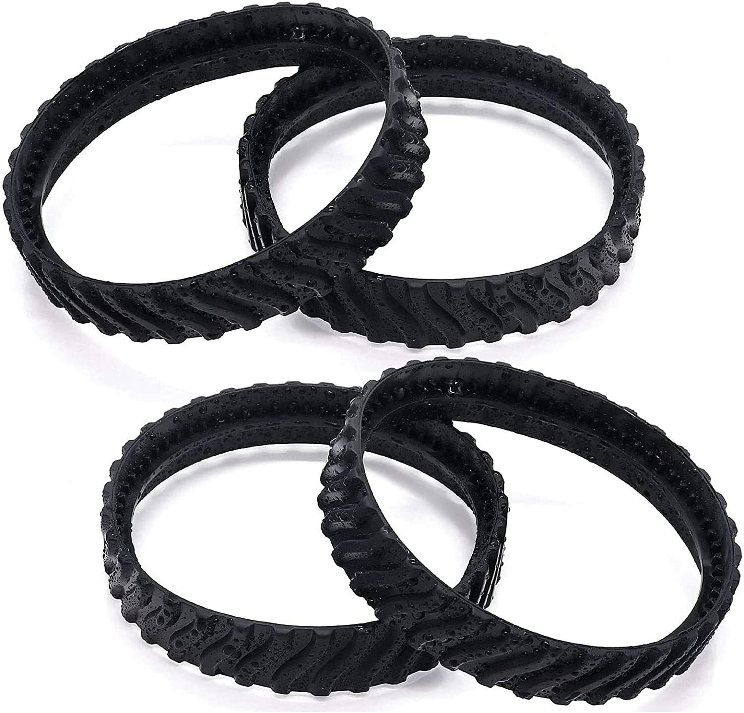 R0526100 Zodiac Baracuda Pool Cleaner Tire Wheel MX8/MX6 2-PACK (4 Tracks)