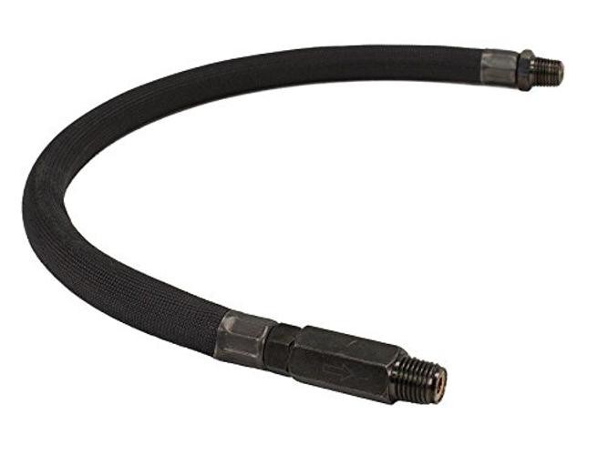 92796 Leader Hose 24&Prime; with Check Valve – Black 1/4&Prime; M to 1/4&Prime; M