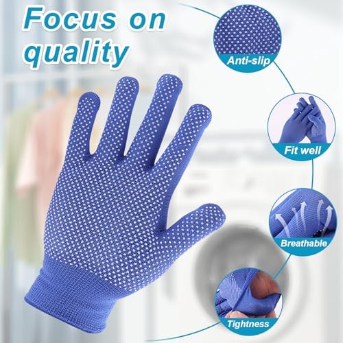 3PCS Upgraded Dryer Vent Cleaner Kit: Universal Vacuum Hose Blue Black