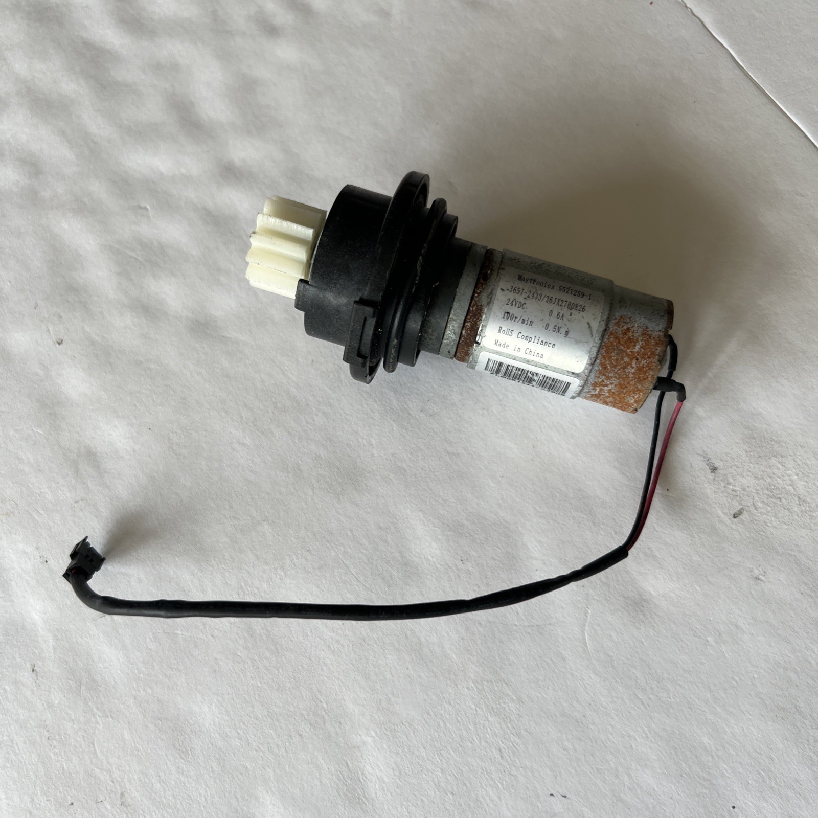 Maytronics Dolphin Pool Robot 5521259-1 Drive Motor Untested – AS-IS *READ