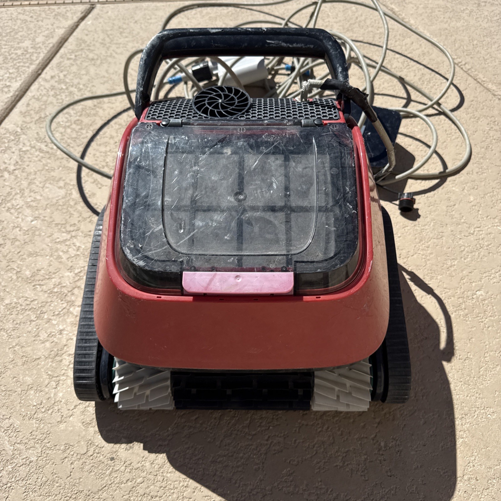 Inferno Robotic Pool Cleaner Unit Untested For Parts Or Repair