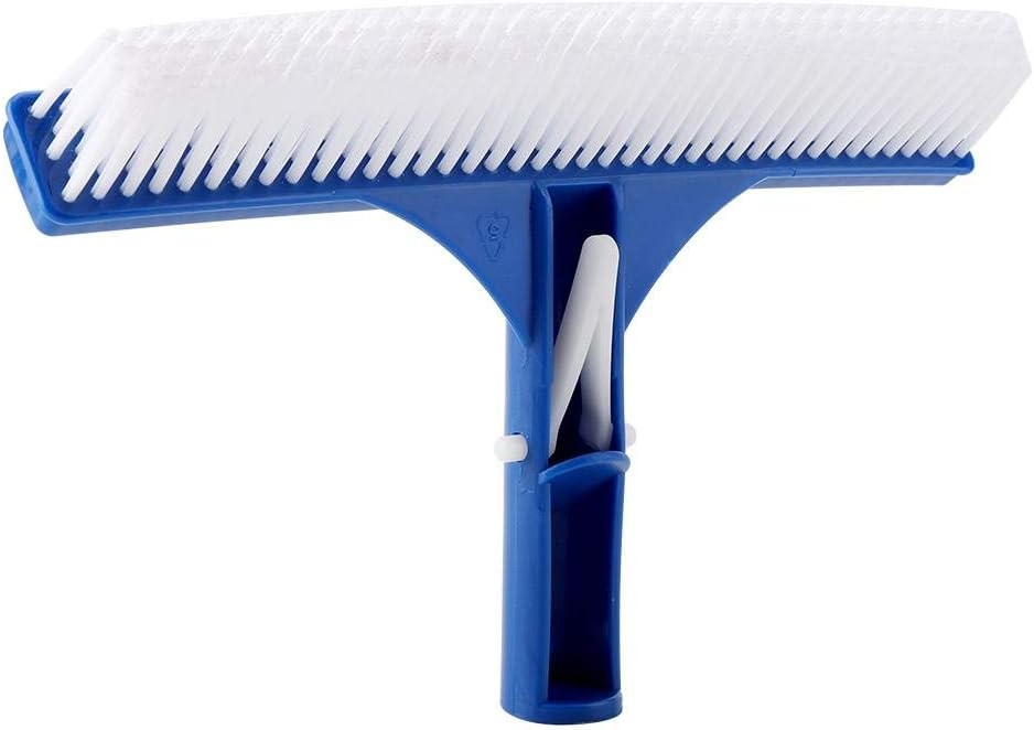 10in Swimming Pool Brush, Plastic Swimming Pool Brush Dirt Moss Pond Spa Hot Spr