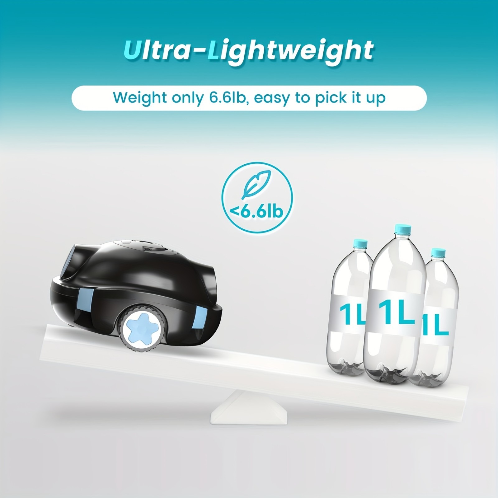 Powerful Suction Pool Robot – This cleaner boasts IPX8 waterproof durability and