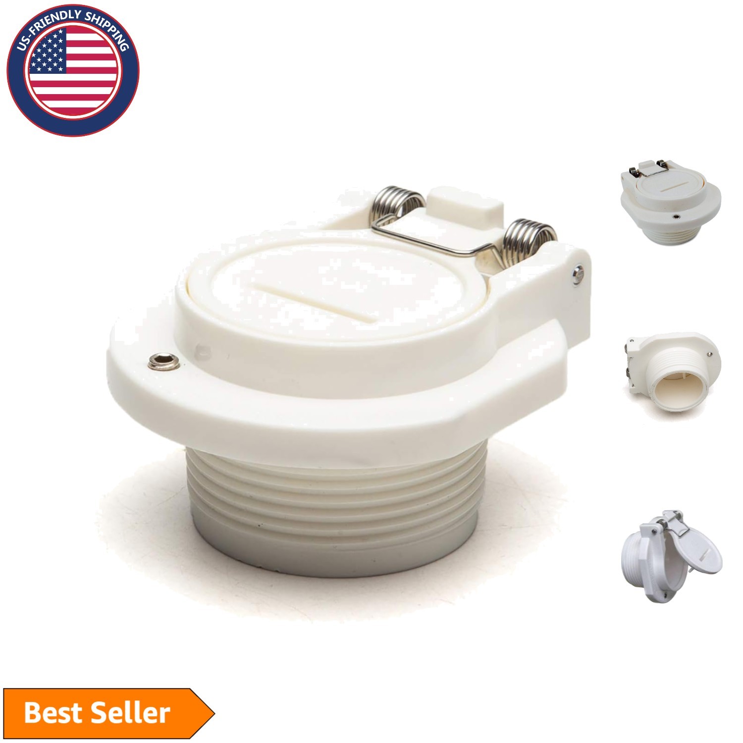 Free Rotation Pool Vacuum Lock Safety Fitting – Zodiac, Hayward Compatible