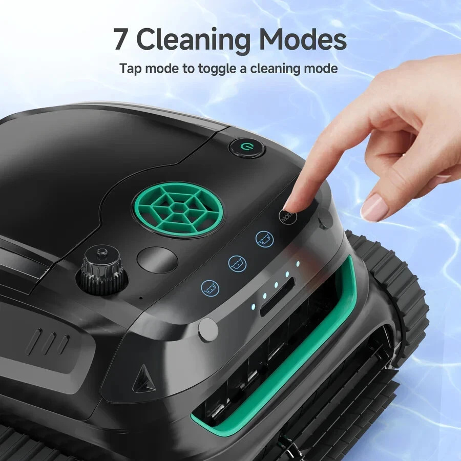 WYBOT S2 Cordless Robotic Pool Cleaner – Model WY210C – Automatic Vacuum