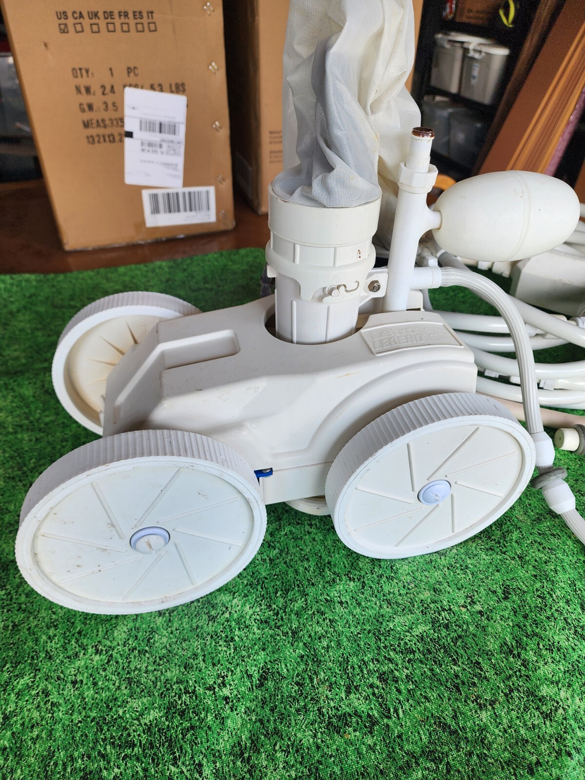 Pentair Letro Legend Pool Cleaner Sweep ( For Repair or Parts)