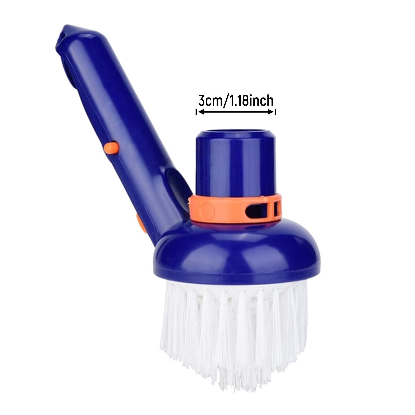 Nylon Swimming Pool Step & Corner Vacuum Brush for Spas