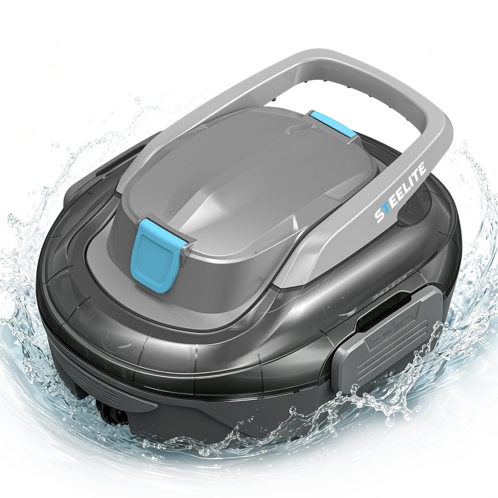 Robotic Pool Cleaner S7, Cordless Pool Vacuum for Above Ground Pool, Automatic P