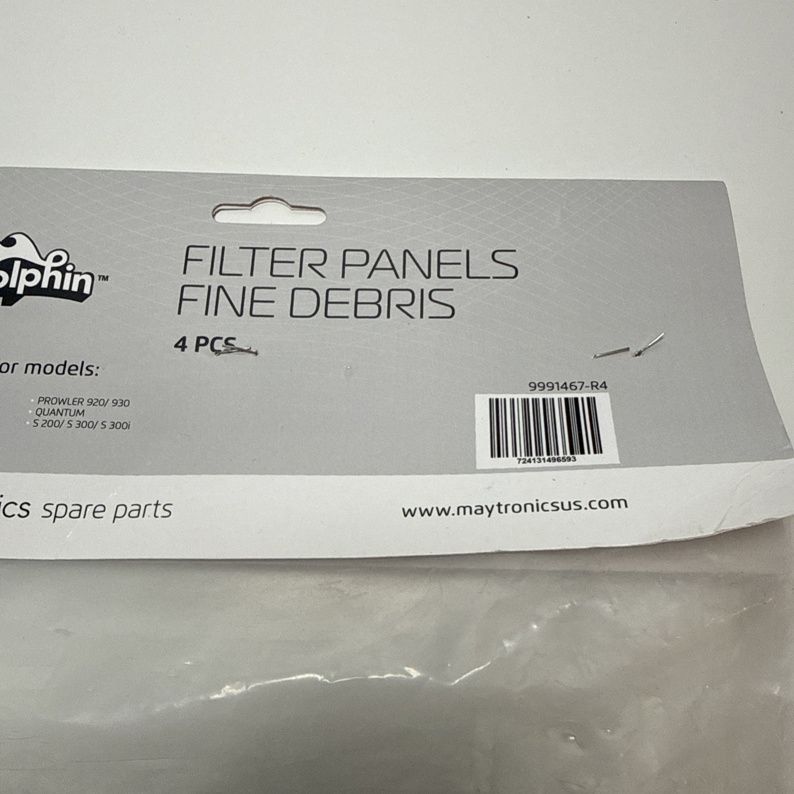Maytronics 4-Panels Ultra Fine Filter Cartridge for Pool Cleaners (9991467-R4)