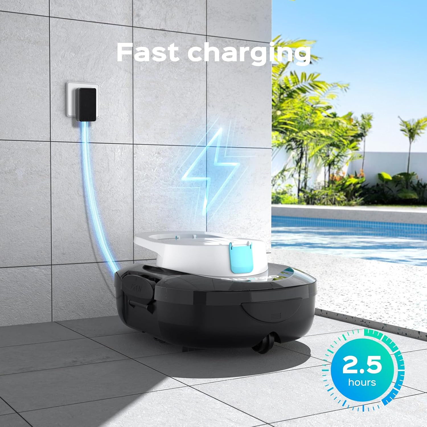 (2026 Upgrade) S1 PRO Robotic Pool Vacuum – Dual-Motor Above-Ground Pool Cleane