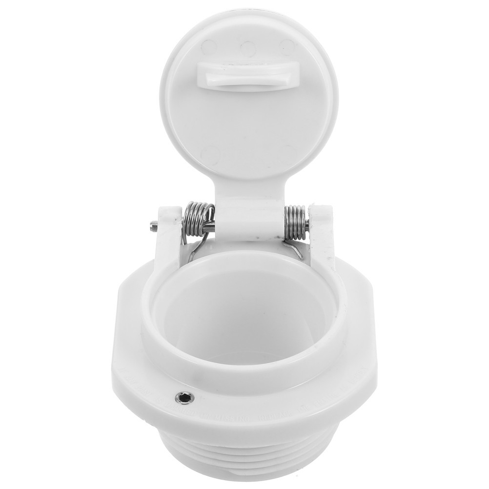 Rotation Pool Vacuum Safety Lock Replacement White Plastic 7.50X6.50X4.00 cm