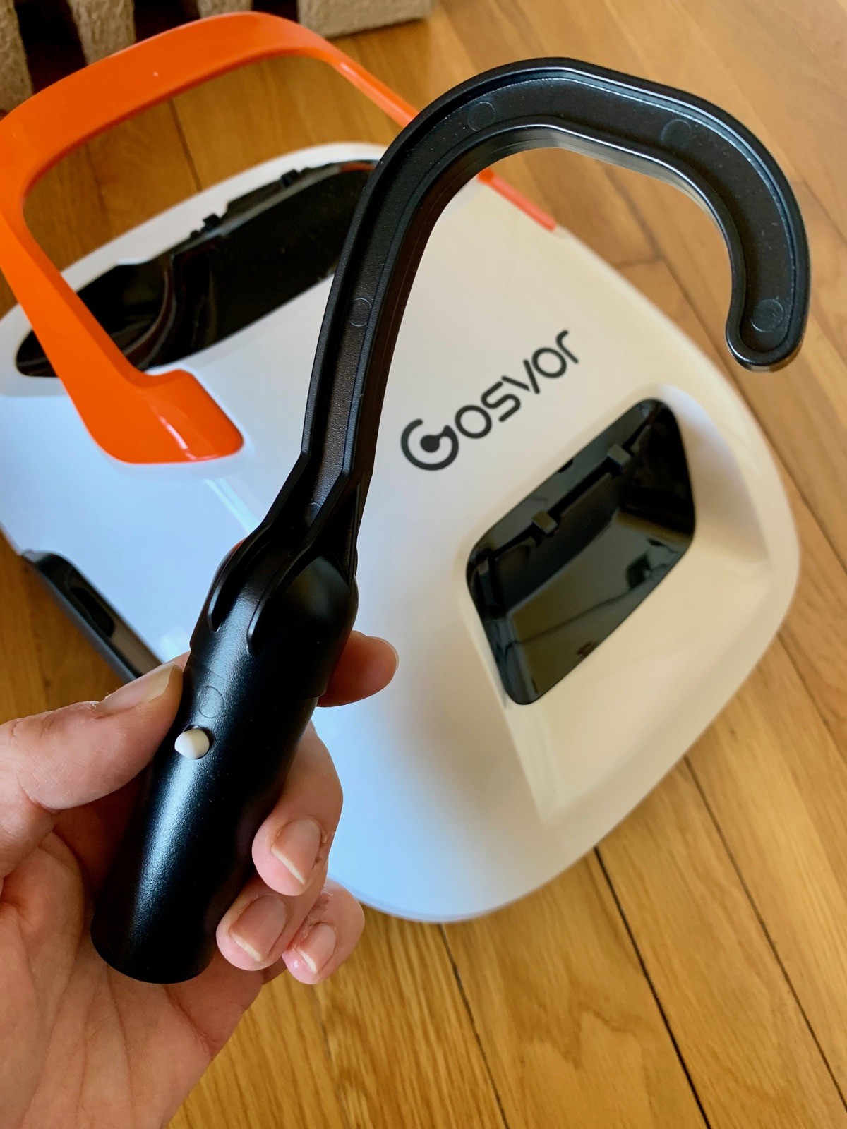 Cordless Robotic Pool Cleaner, 90 Min, Portable, Self-Parking, Up to 860 sq.ft