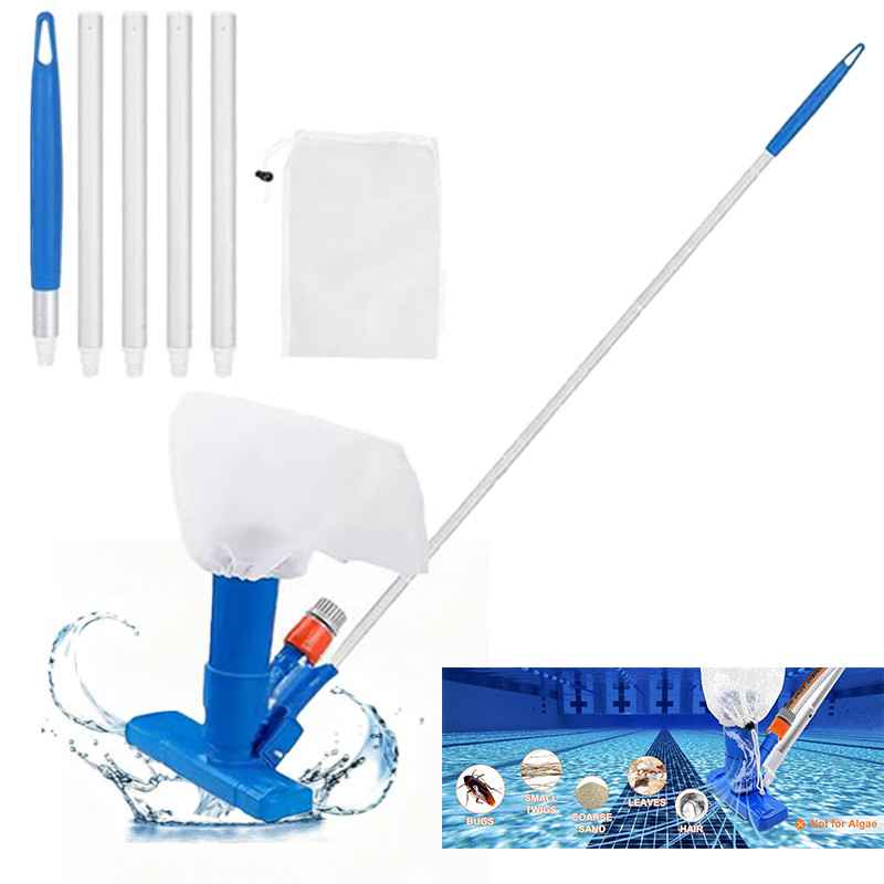 Pool Vacuum Handheld Spa Suction Underwater Cleaner for Above Ground Pools