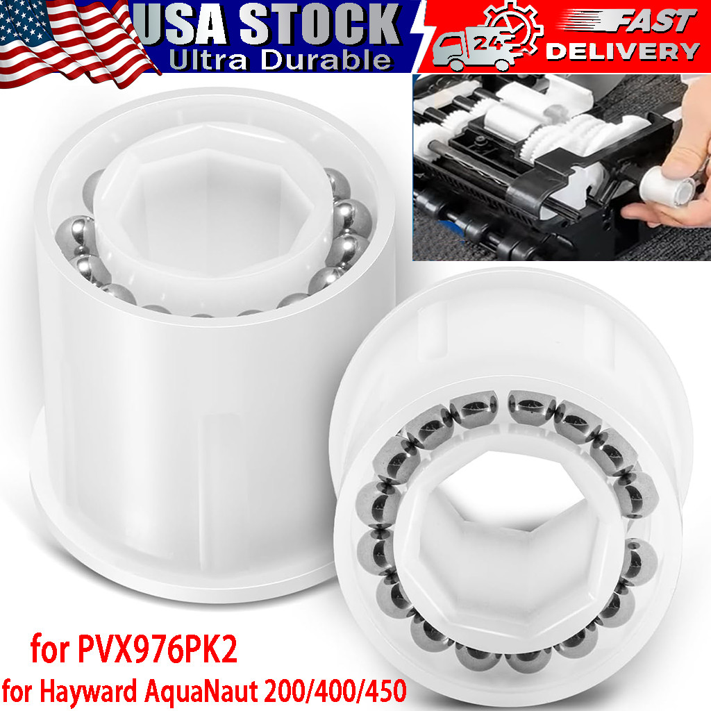 PVX976PK2 Wheel Bearings Repair Kit for Hayward AquaNaut 200/400/450 Phoenix 2