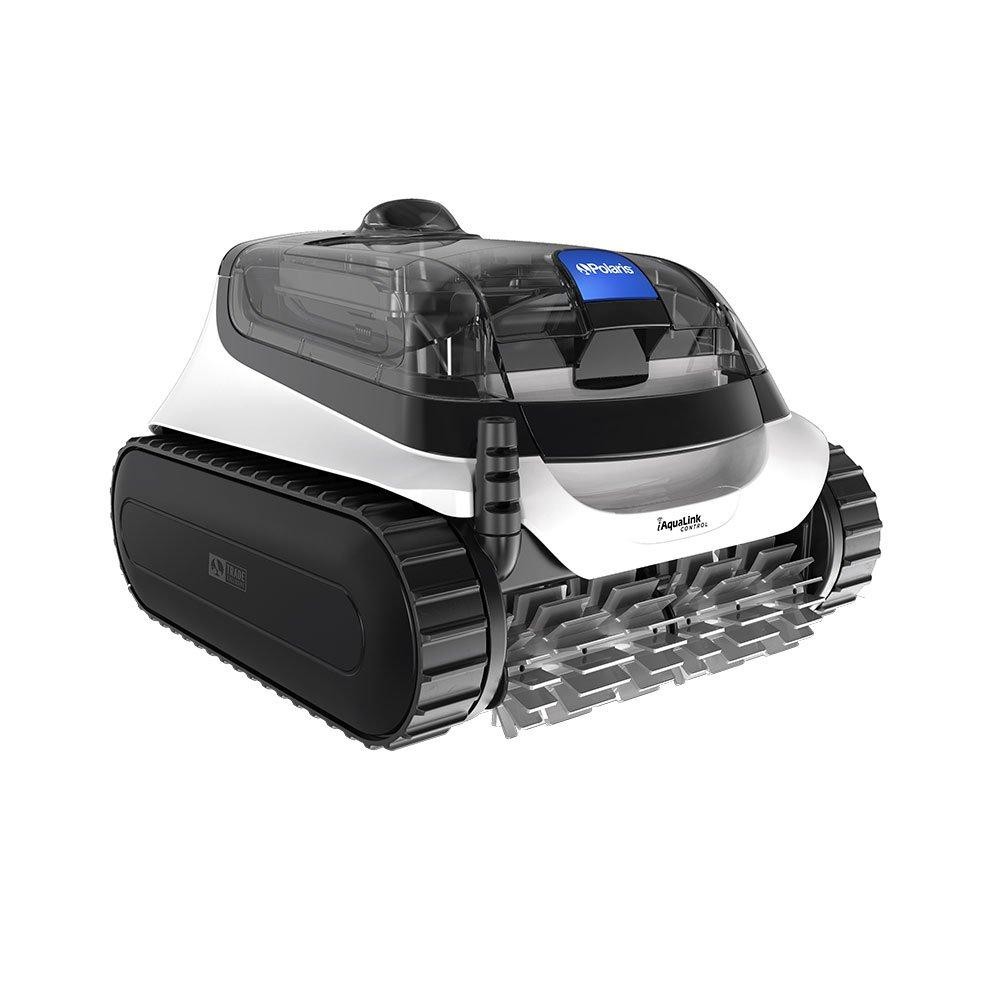 The Polaris PCX 868 iQ Robotic Pool Cleaner With iAquaLink app control and Caddy