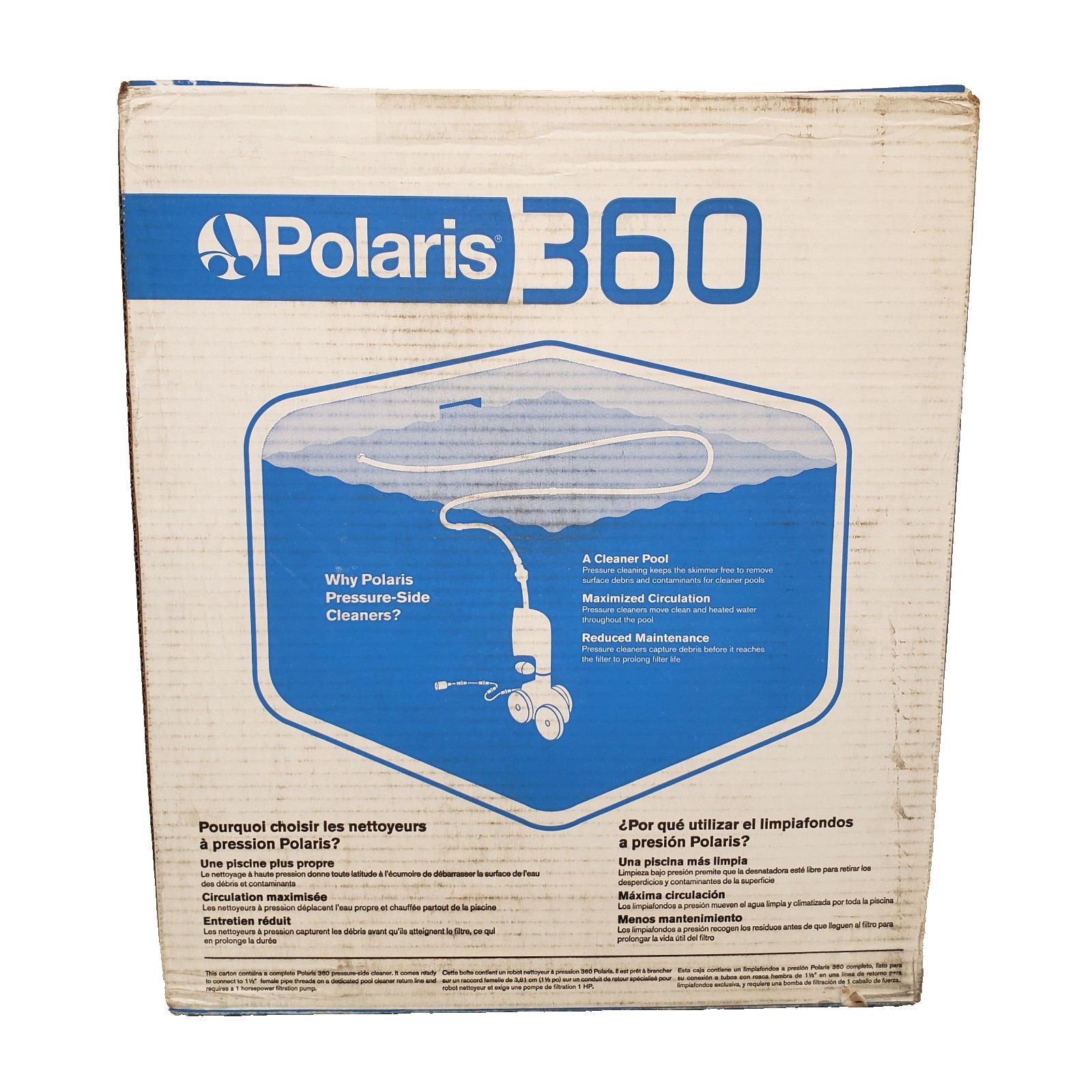 ZODIAC F1 Polaris 360 Automatic Pressure Side Inground Pool Cleaner BRAND NEW!!!