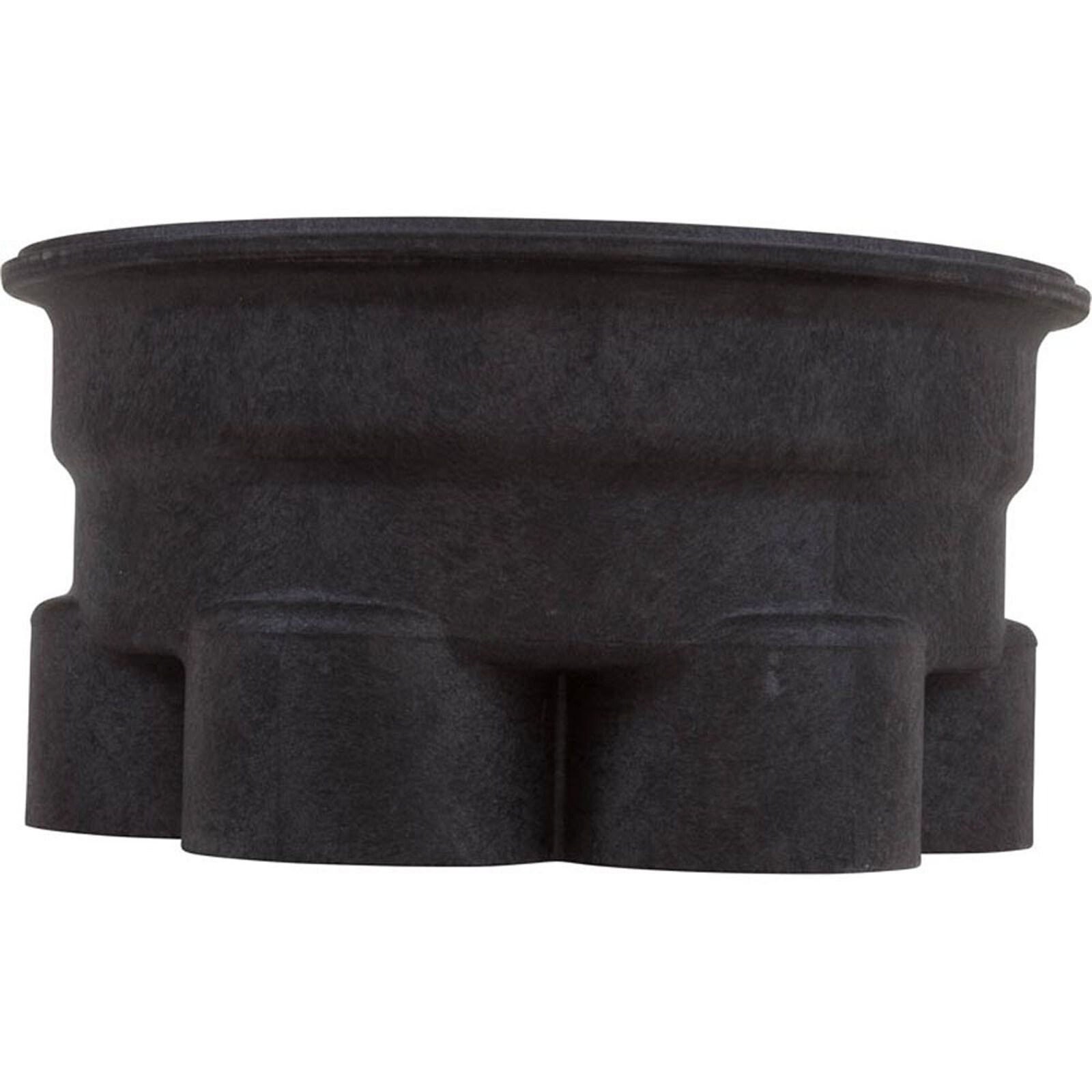 Base, Paramount Water Valve, 6 Port, 2&Prime; Black