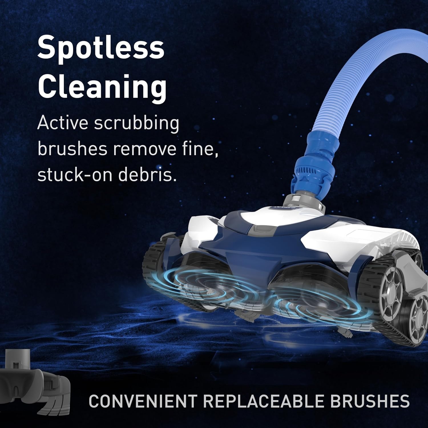 Polaris Lynx Premium Suction-Side Automatic In Ground Pool Cleaner w/ 39ft Hose