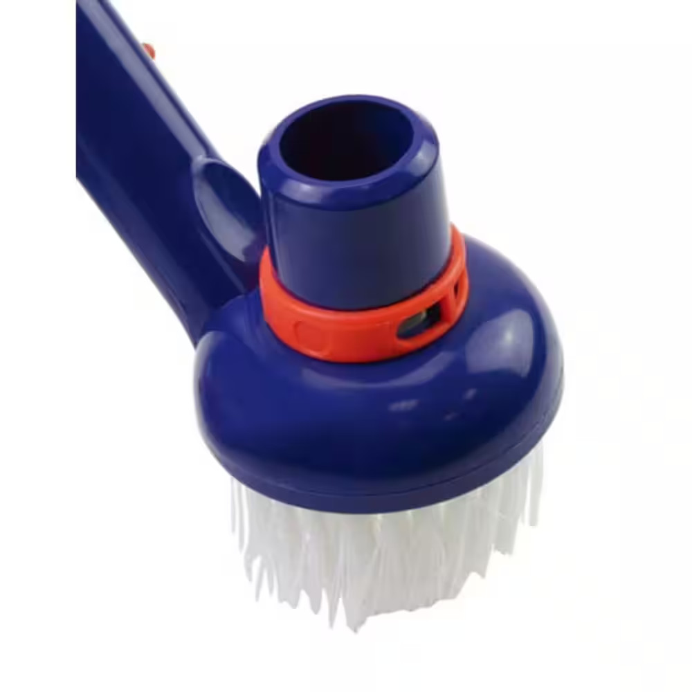 Corner Swimming Pool Vacuum Brush Head with Adjustable Vacuum Ring