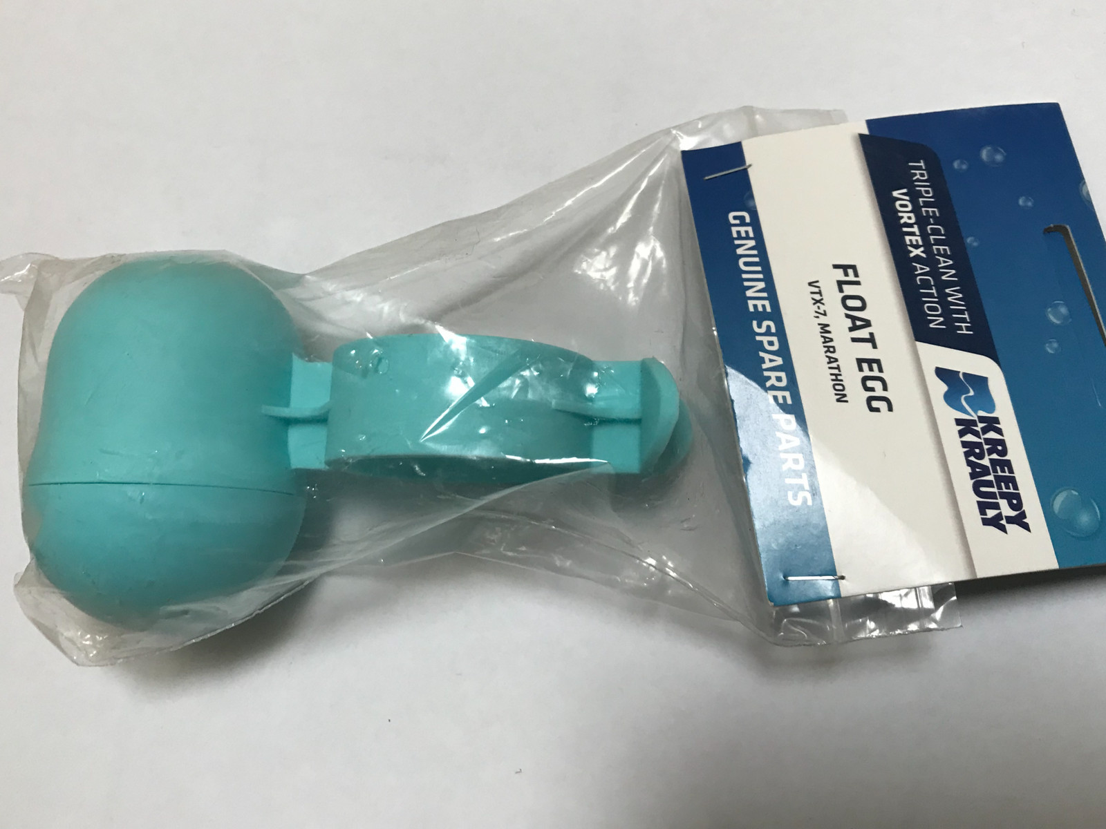 GENUINE KREEPY KRAULY POOL CLEANER MARATHON & VTX FULL EGG FLOAT CAP FOAM KK26M