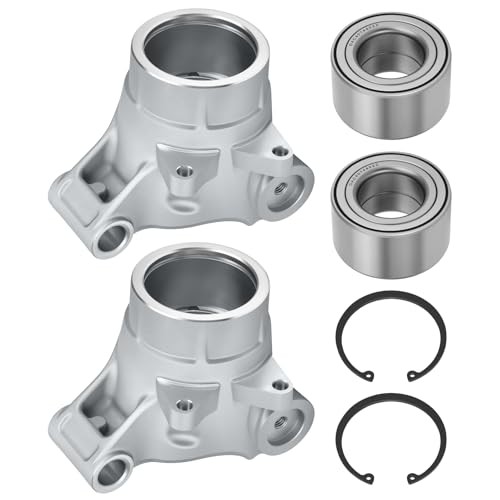 2PCS Rear Wheel Bearing Carrier & Bearing Kit for Polaris Sportsman 400 450