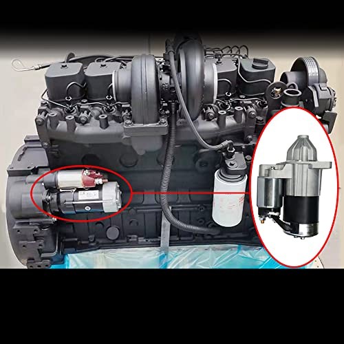 19107N New Starter Motor Replacement for KUBOTA Engines Grasshopper 325D 722D