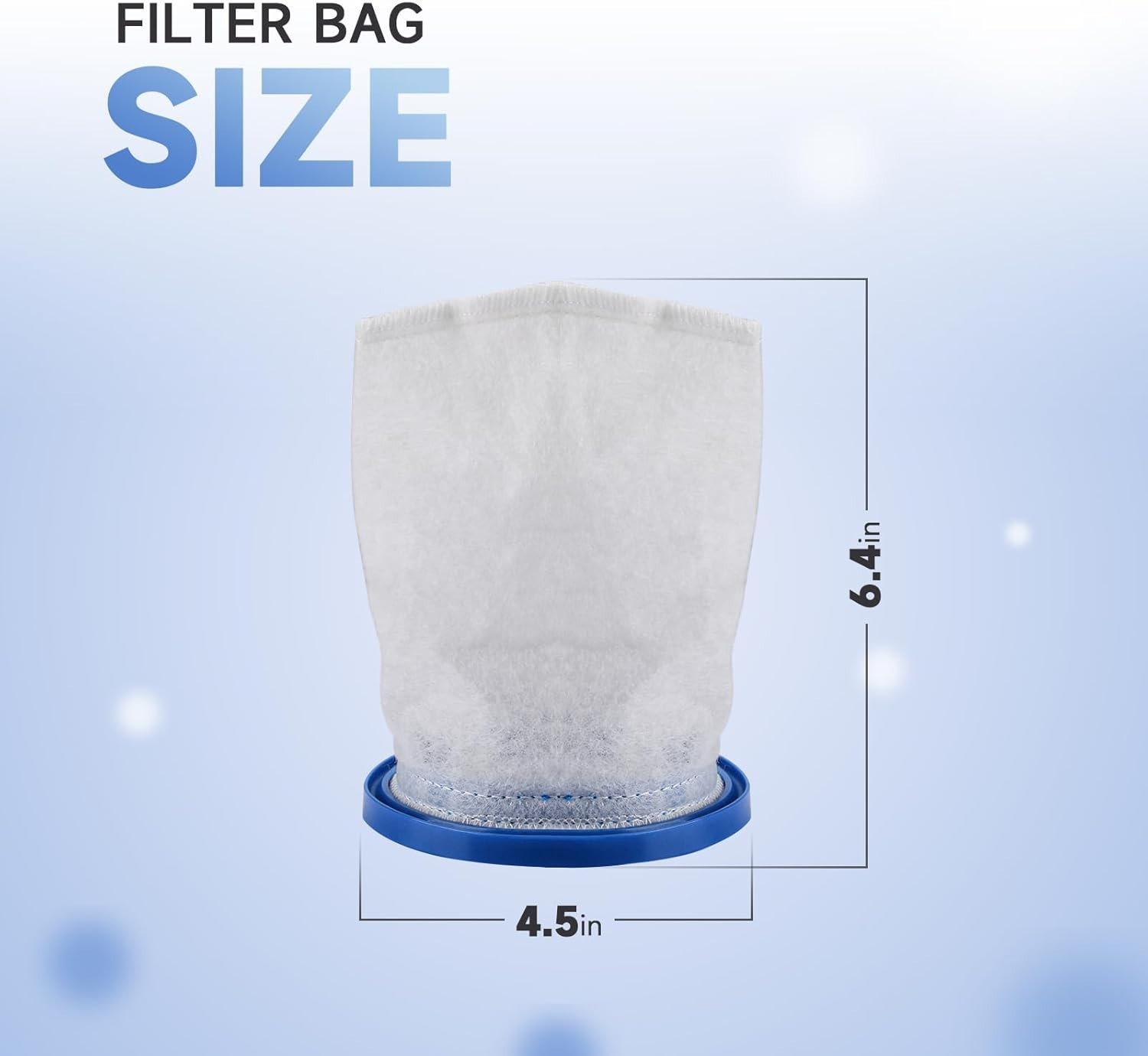 X-treme Multilayer Pool Vacuum Filter Bag – Compatible with Top Pool Cleaners