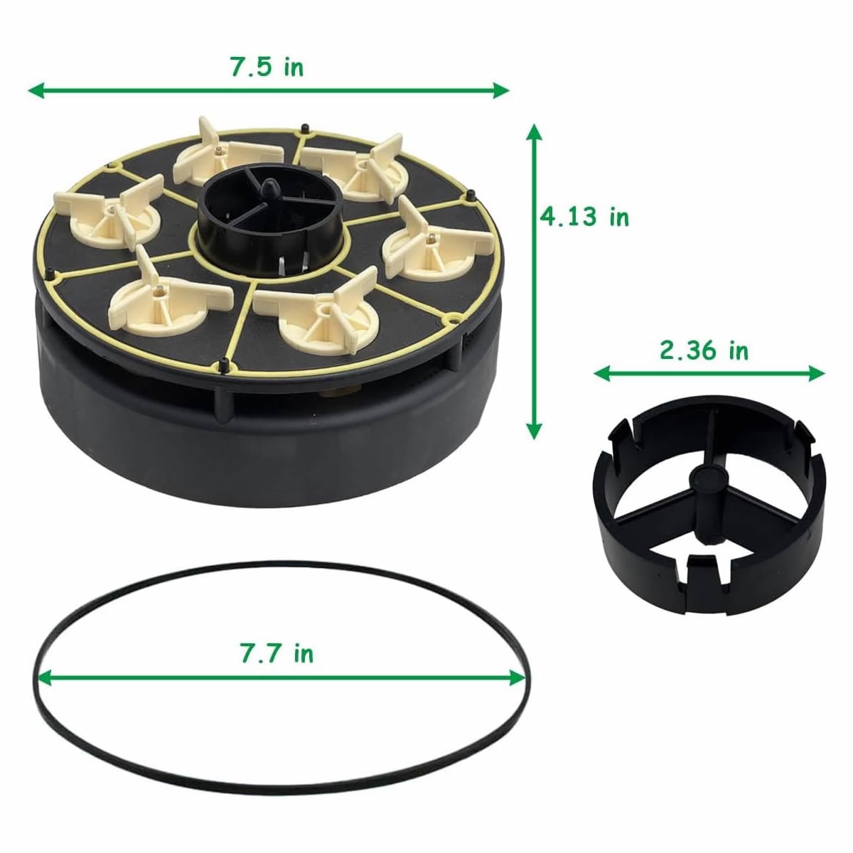 004302440800 6-Port Module Water Valve For Paramount with Valve Shell O-Ring