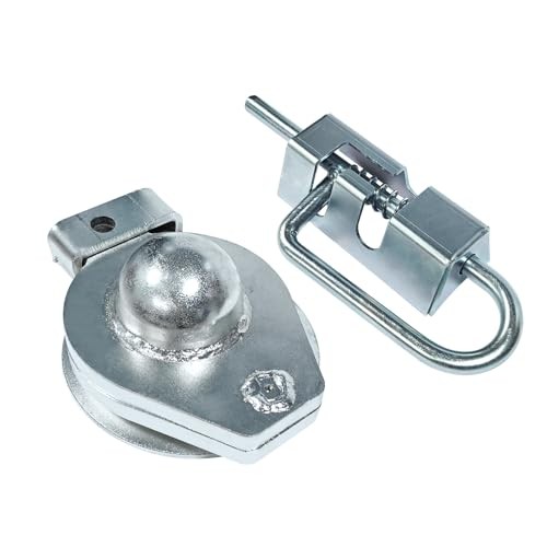 Gooseneck Coupler Head with Handle, 30000-pound Rating, Universal Fit for