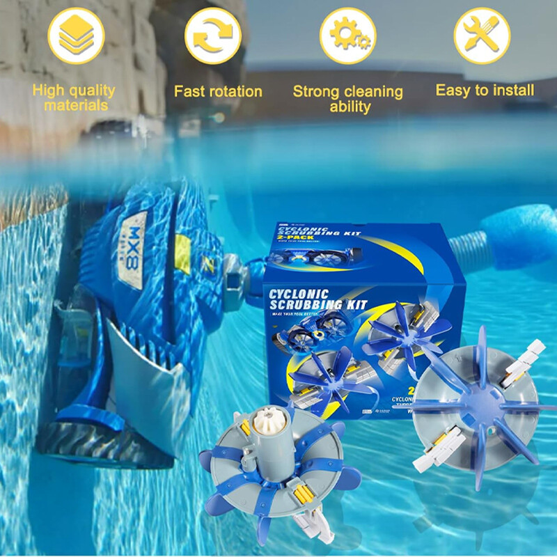 Cyclonic Scrubbing Kit R0714300 For ZODIAC Robotic Pool Cleaner MX8 & MX8 Elite
