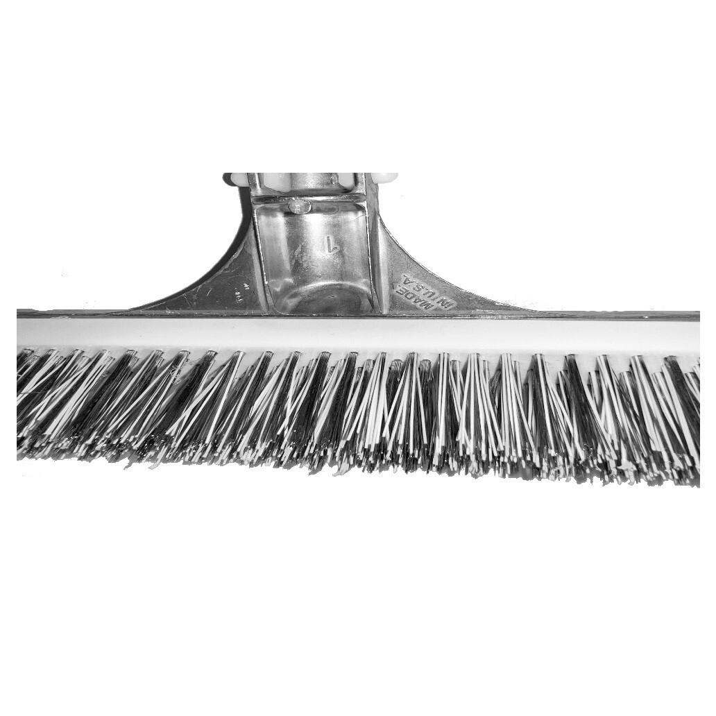 A & B 18&Prime; Serviceman&rsquo;s Commercial Swimming Pool Combination Wall Brush | 3004