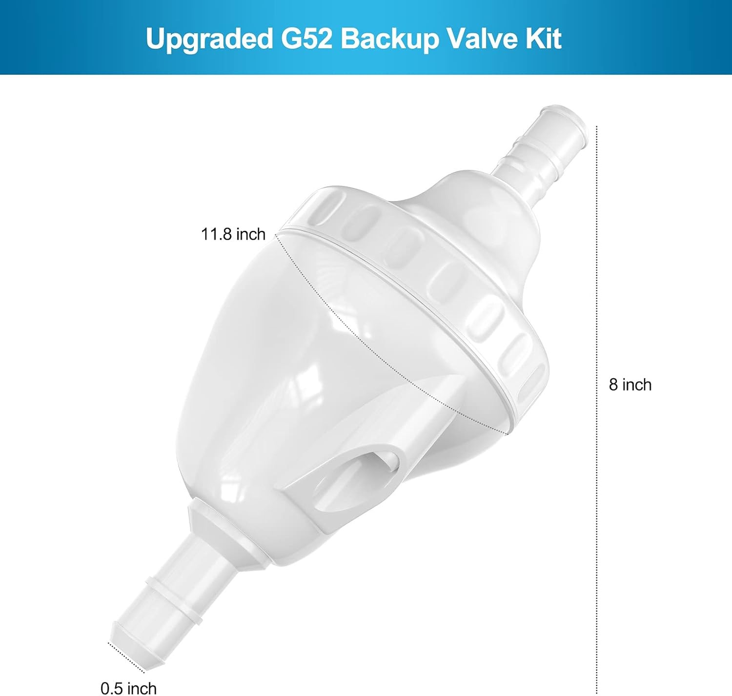 2pcs G52 Backup Valve Fit Polaris Pool Cleaner 180 280 380 480 3900 Pool Cleaner