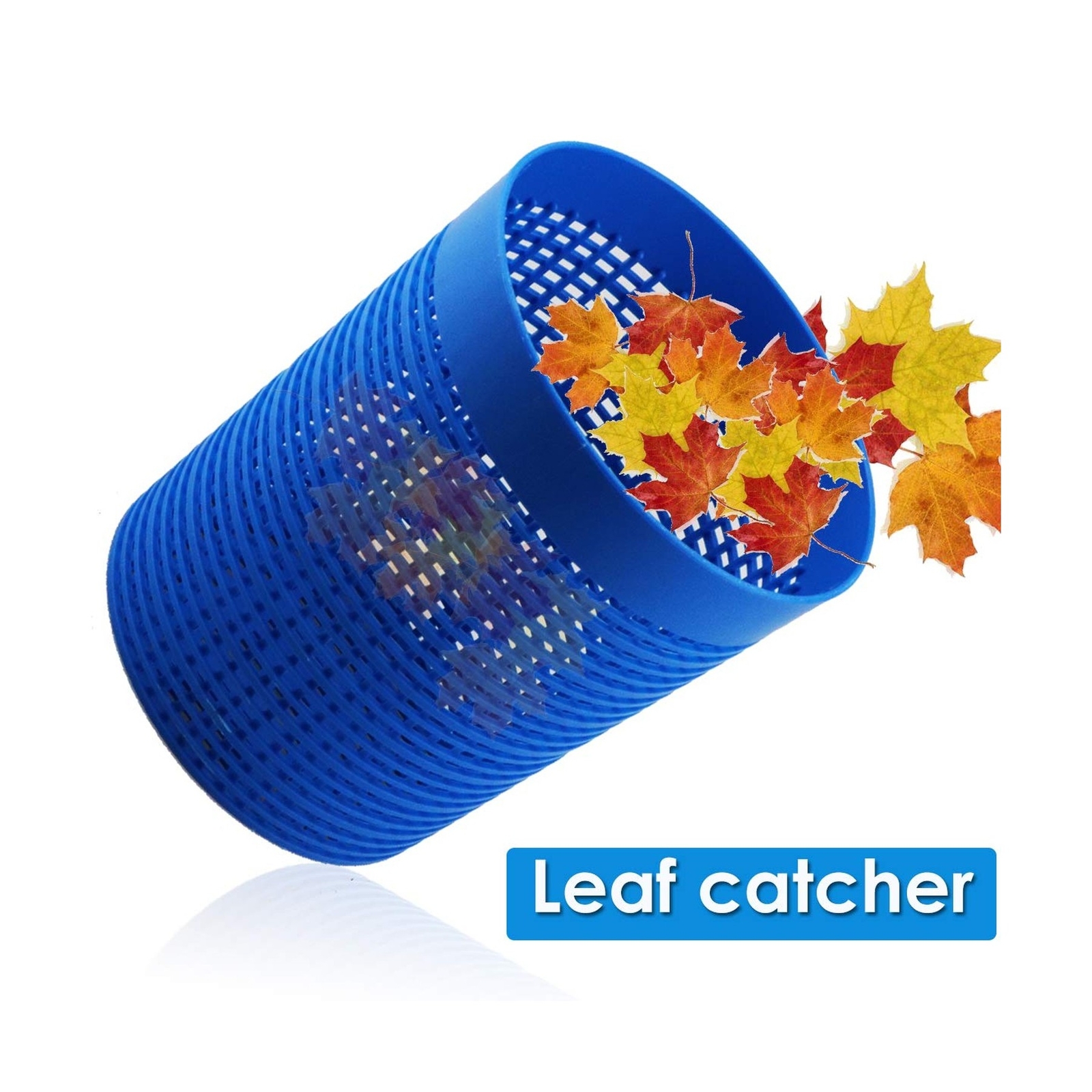 Pool Leaf Canister Catcher with Mesh Basket, in-line Leaf Catcher for Pool Sp…