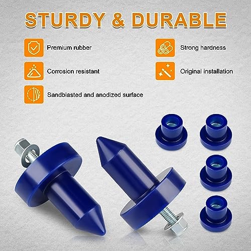Hood Pins Prop Poly Hood Bushing Kit Replacement for Kenworth T2000 T600 W900